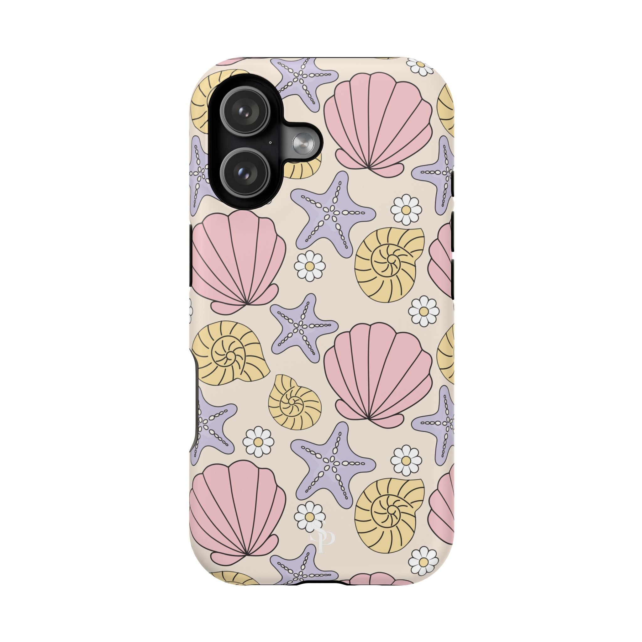 Coastal Shells Impact-Resistant Phone Case