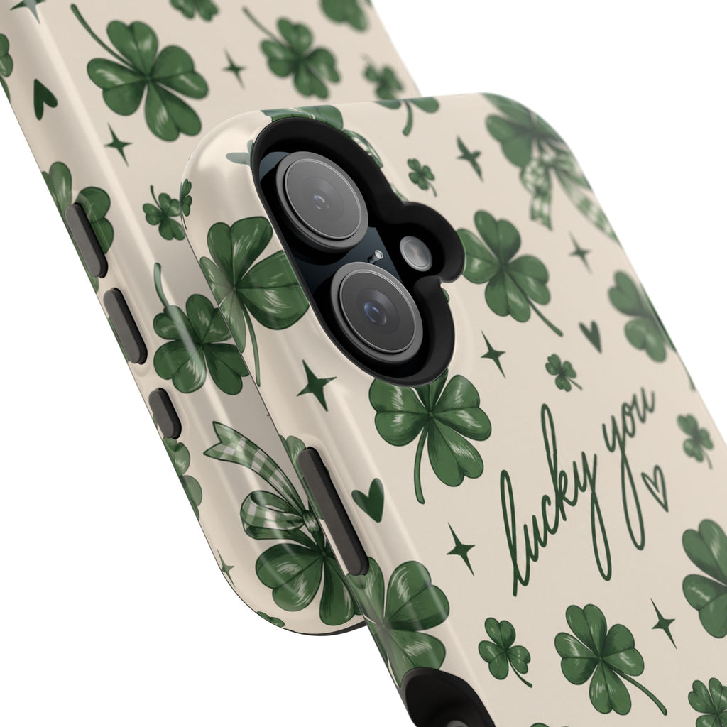 Lucky You Clover Magnetic Impact Phone Case
