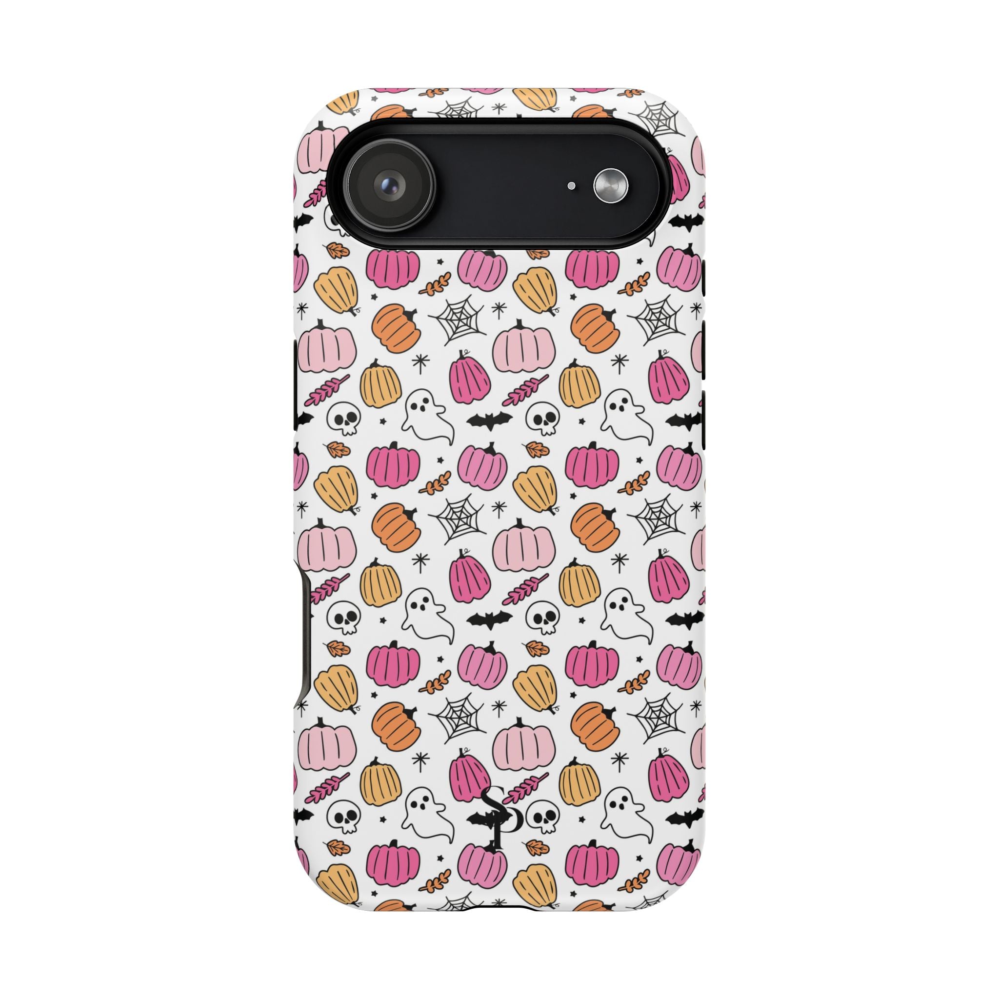 Pink Halloween Impact-Resistant Cases