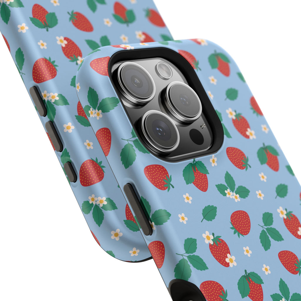 Strawberry Impact-Resistant Cases