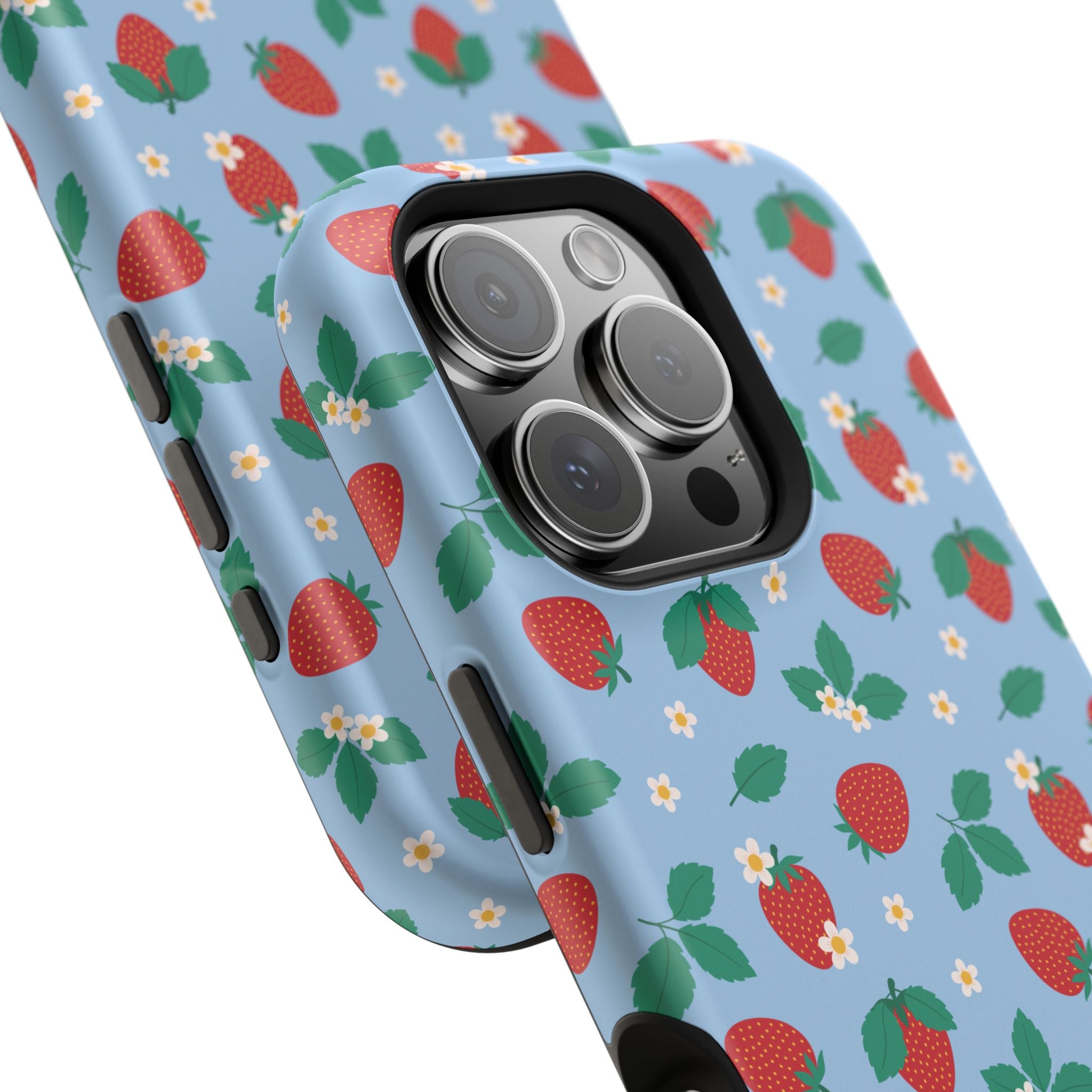 Strawberry Impact-Resistant Cases