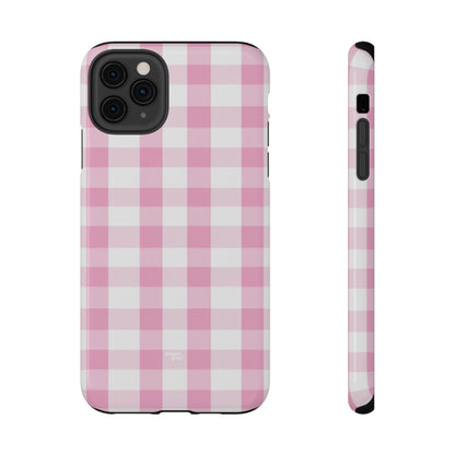 Pink Gingham Phone Case