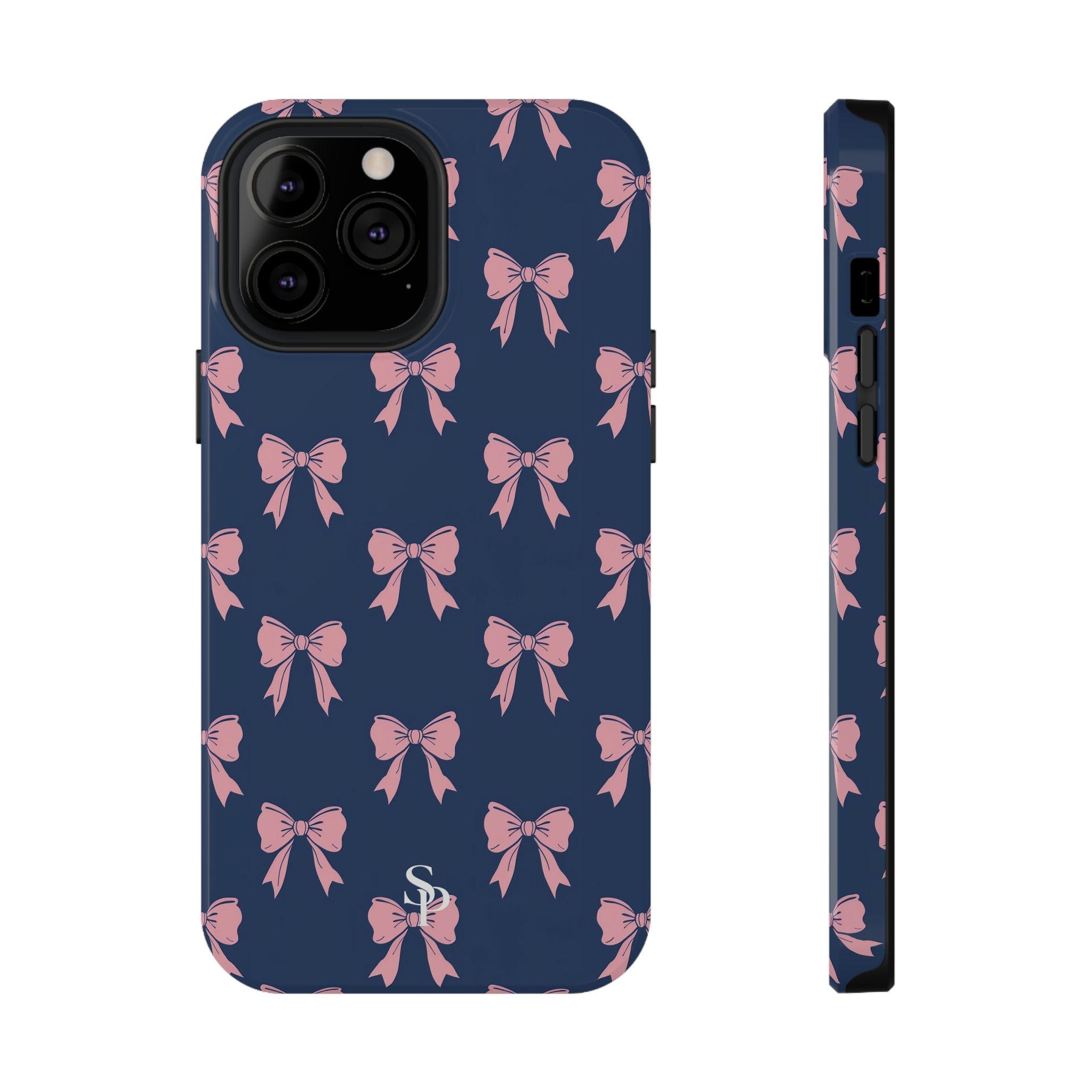 Chic Bow Impact-Resistant Phone Case