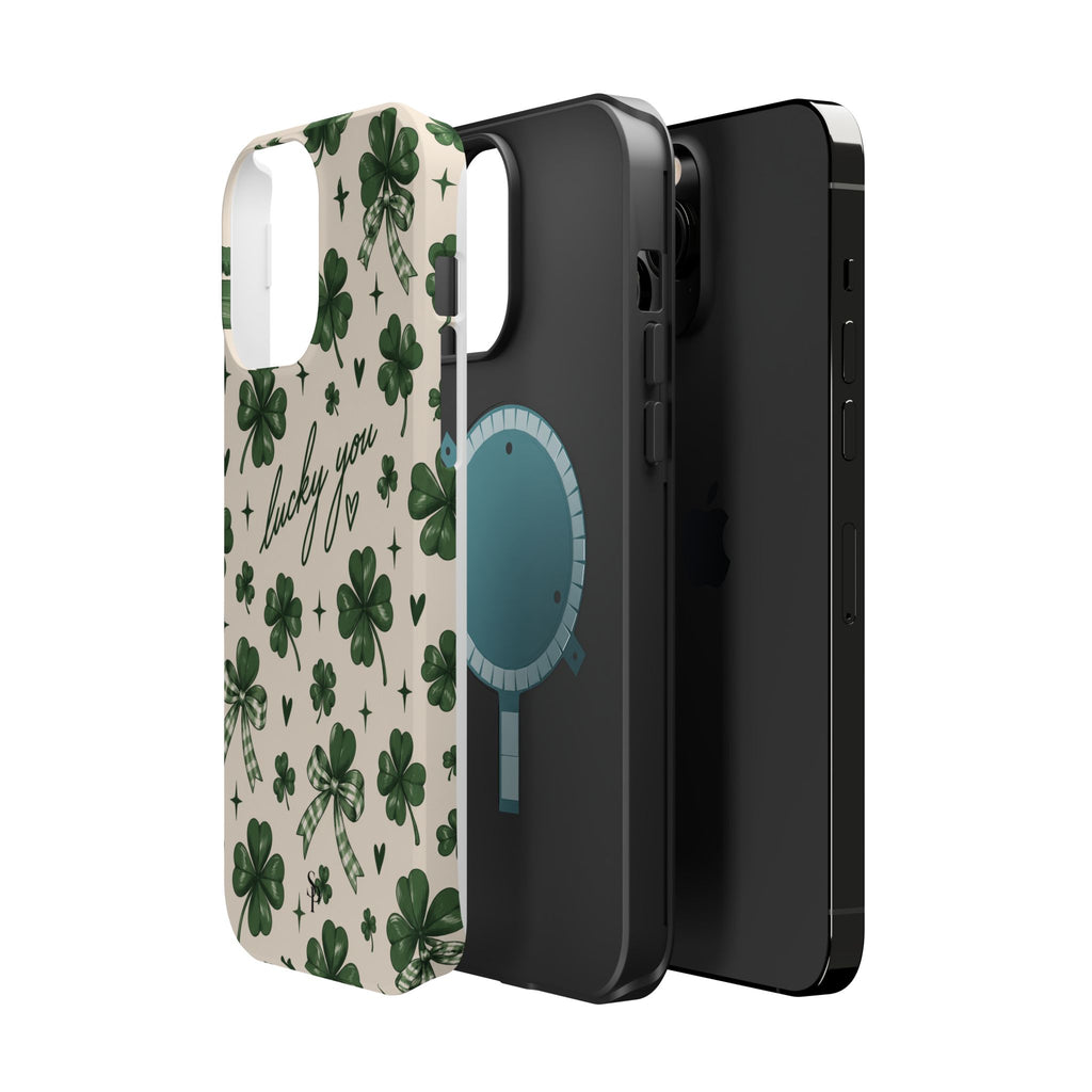 Lucky You Clover Magnetic Impact Phone Case