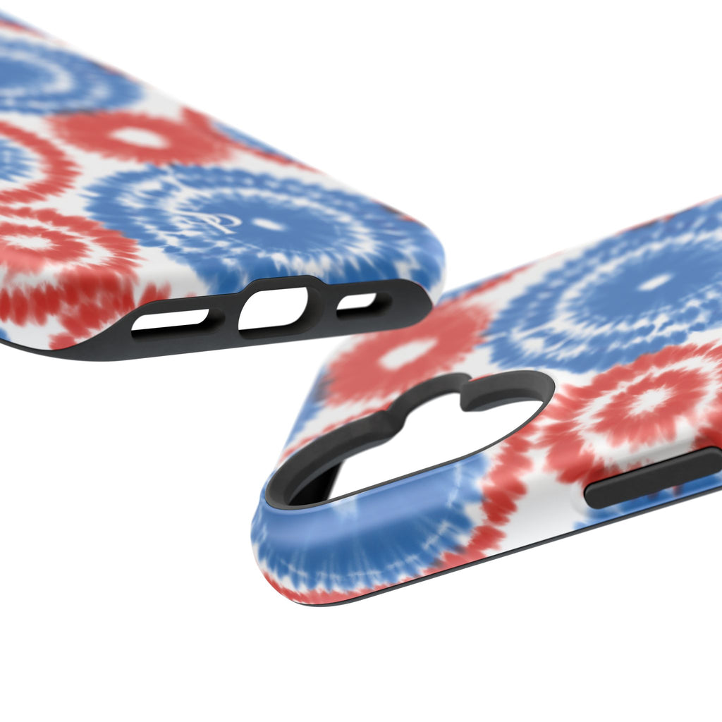 Patriotic Tie-Dye Magnetic Tough Case