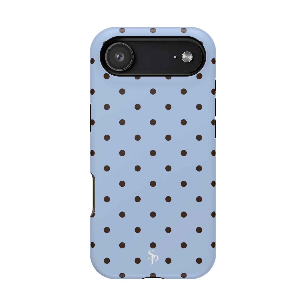 Blue Polka Dot Magnetic Impact Phone Case