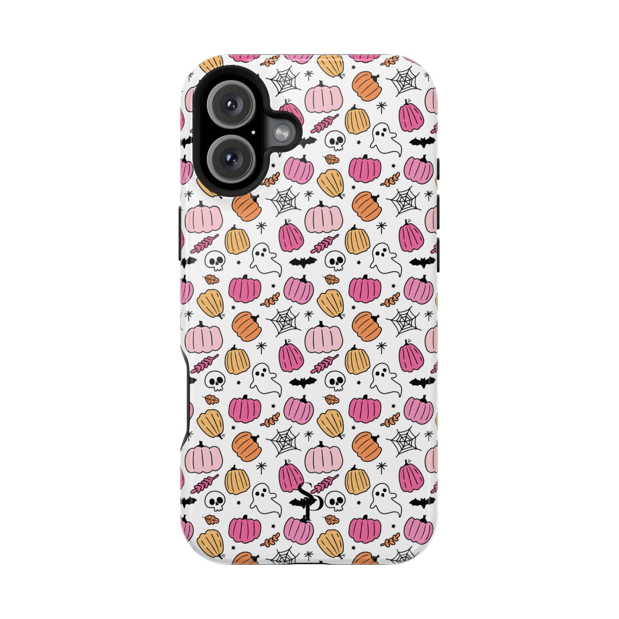 Pink Halloween Impact-Resistant Cases