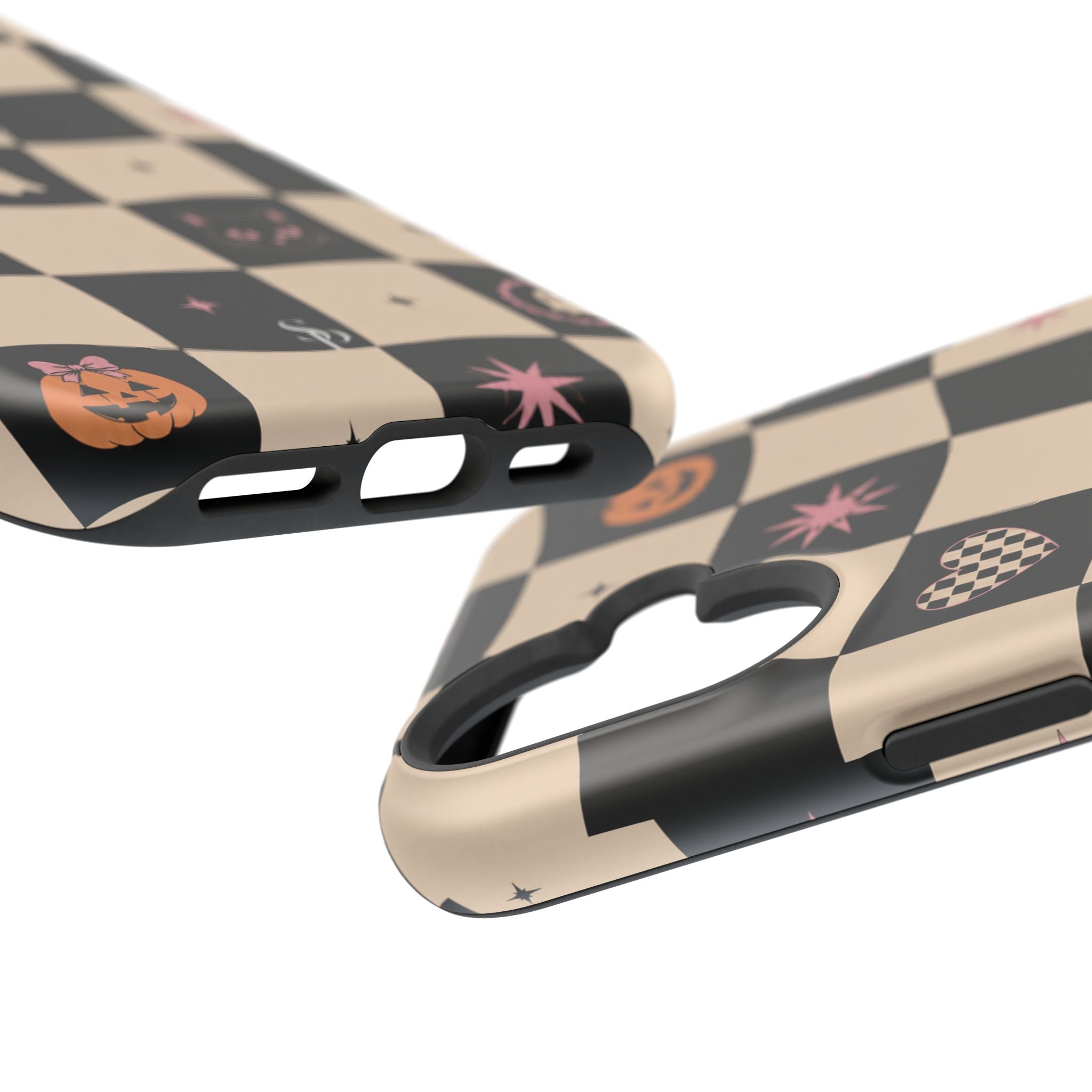 Halloween Checkerboard Magnetic Phone Case