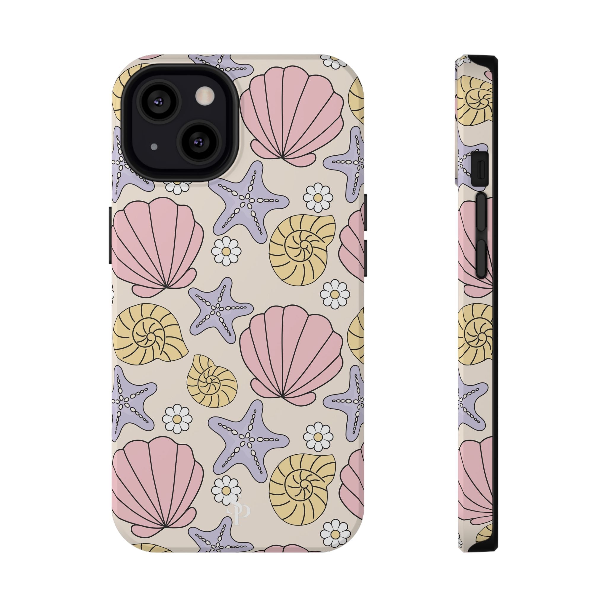 Coastal Shells Impact-Resistant Phone Case