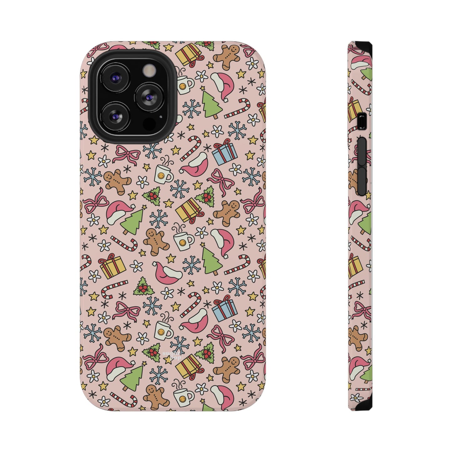 Festive Holiday Phone Case - Impact-Resistant Design for Christmas Cheer