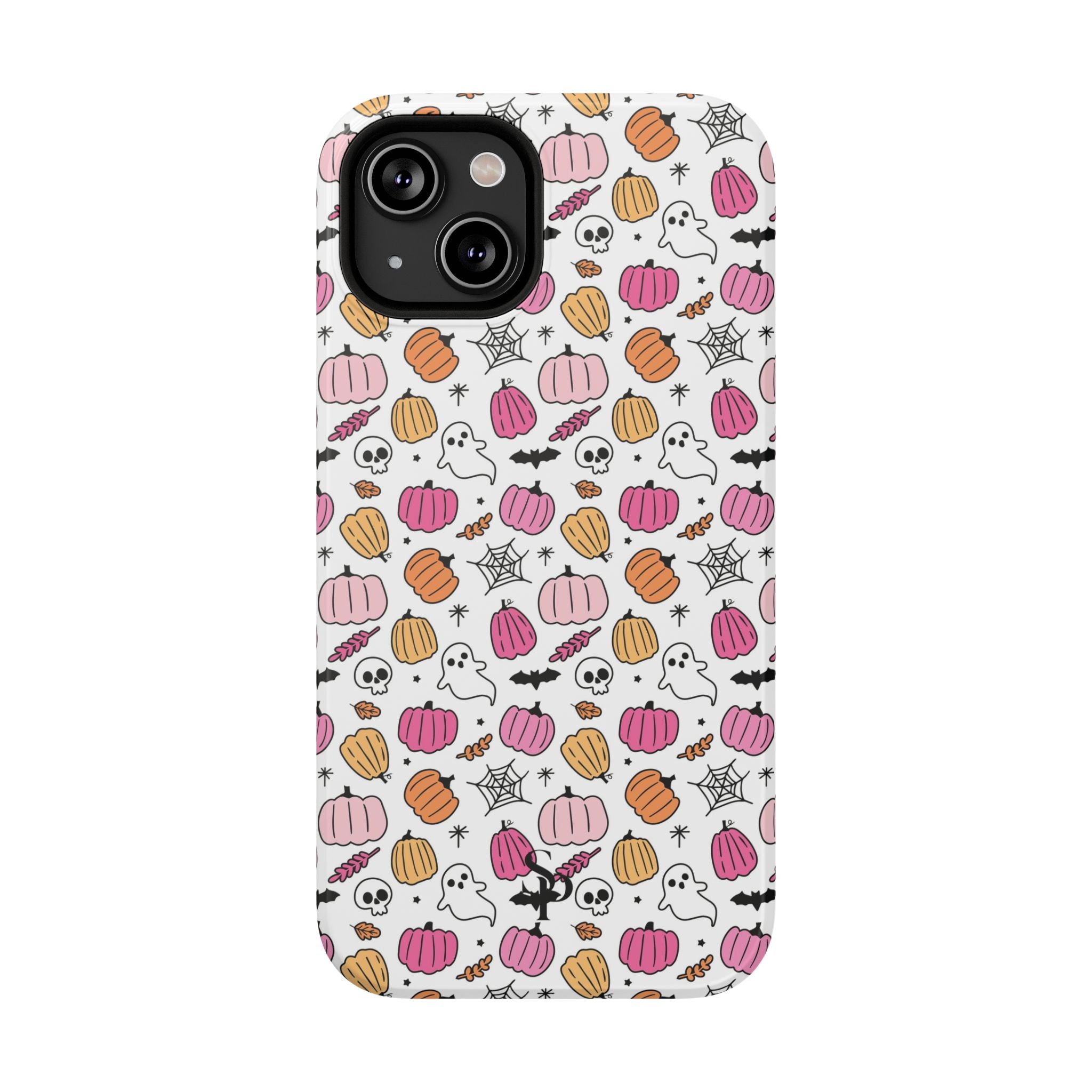 Pink Halloween Impact-Resistant Cases