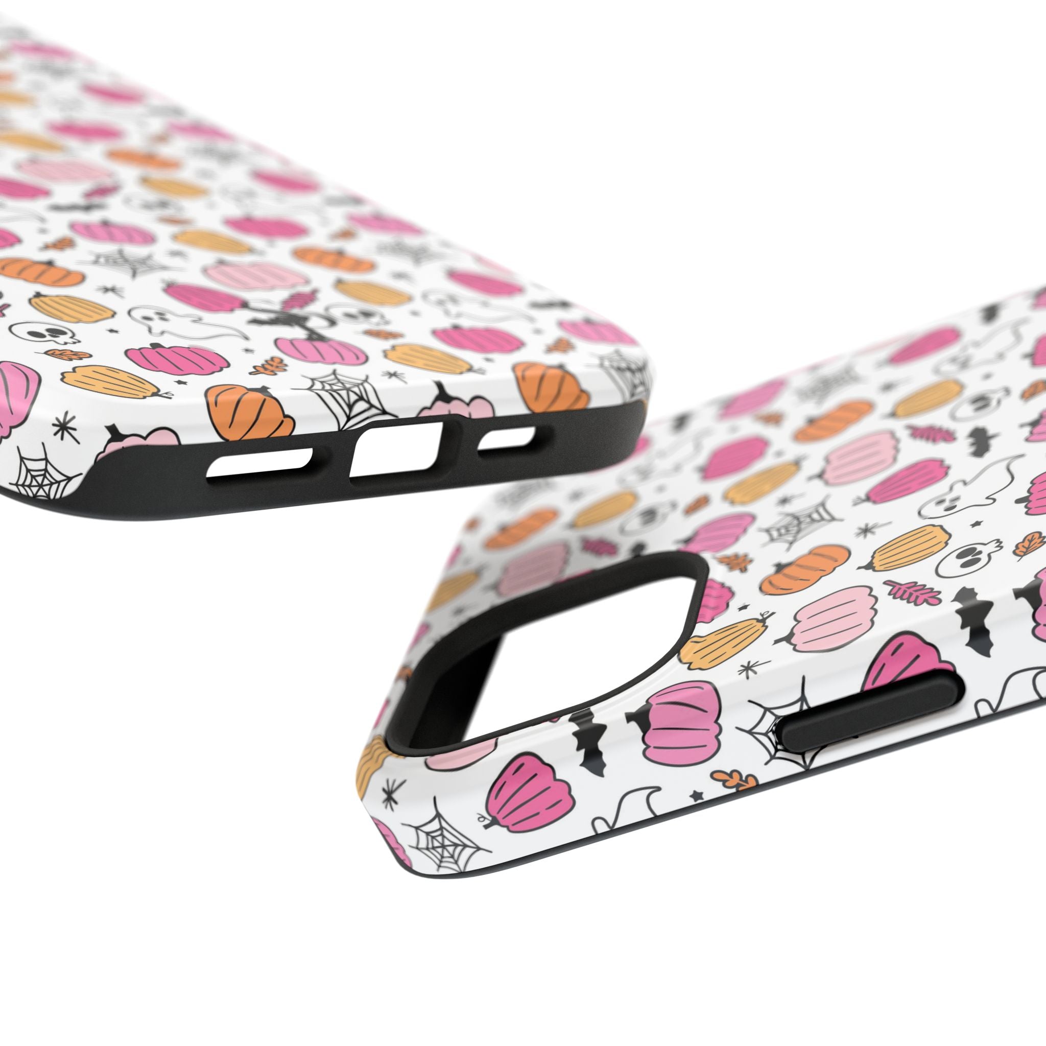 Pink Halloween Impact-Resistant Cases