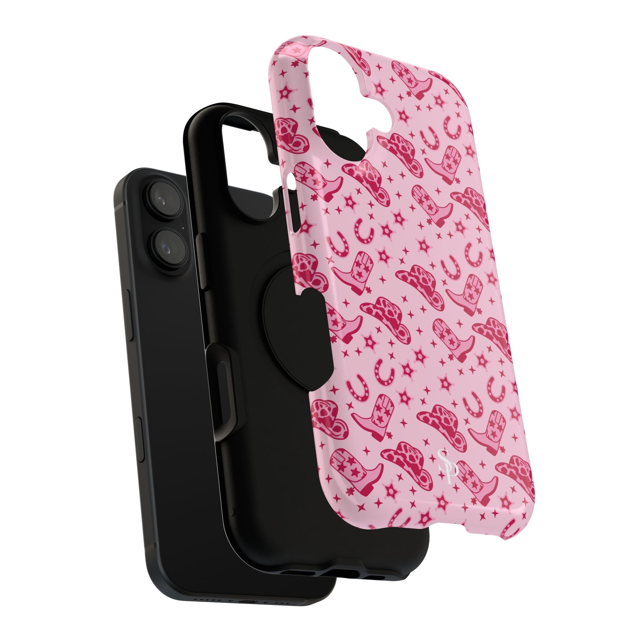 Pink Cowgirl Impact-Resistant Case