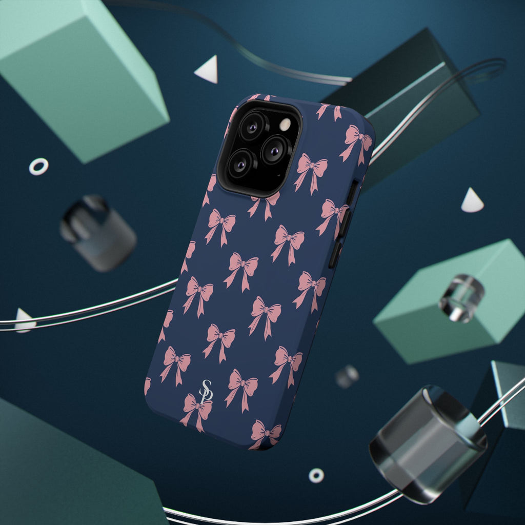 Chic Bow Impact-Resistant Phone Case