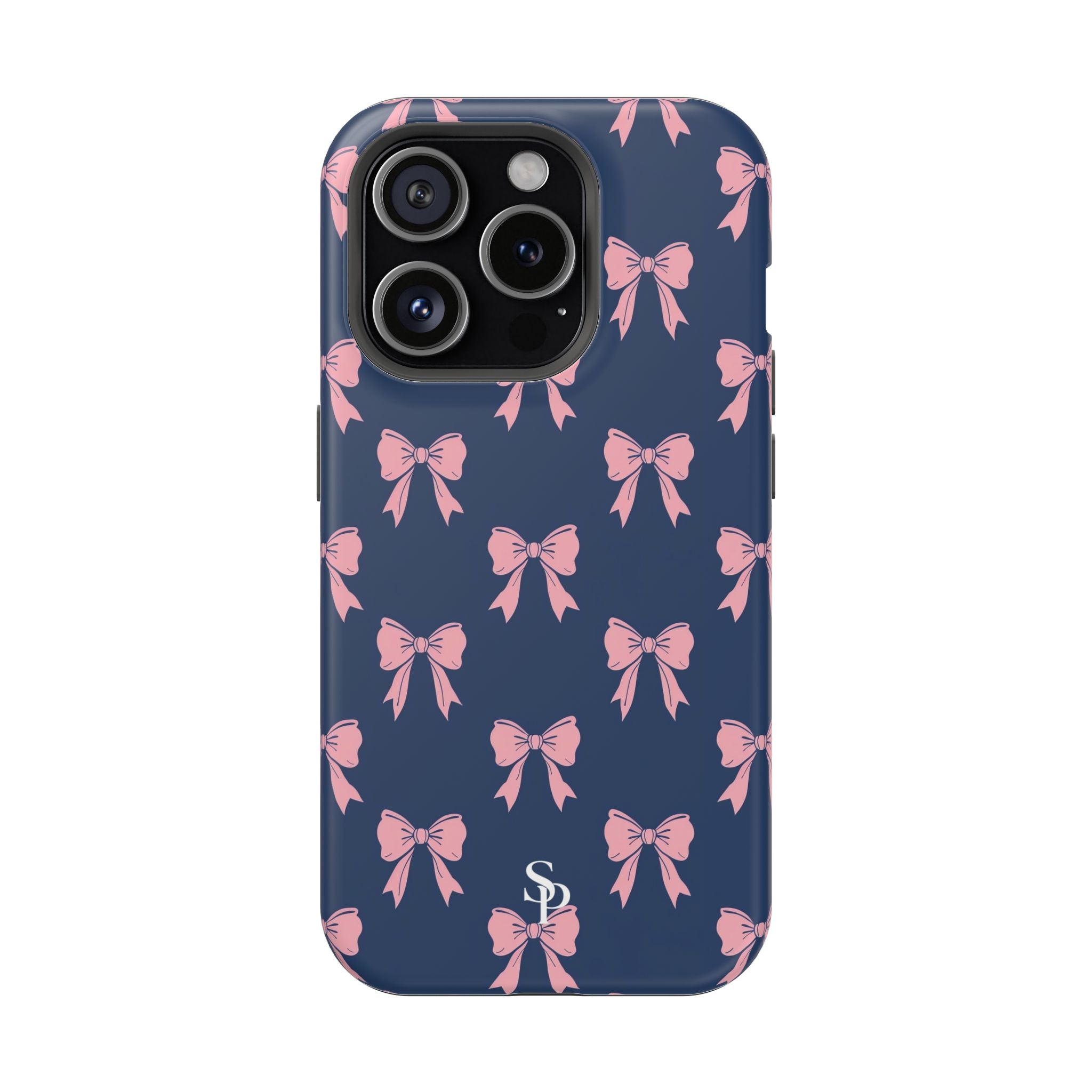 Chic Bow Impact-Resistant Phone Case