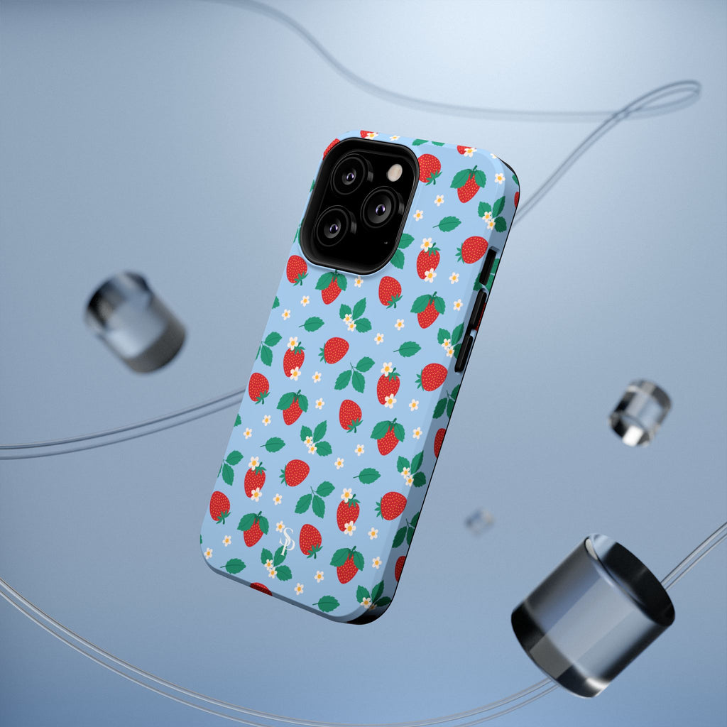 Strawberry Impact-Resistant Cases