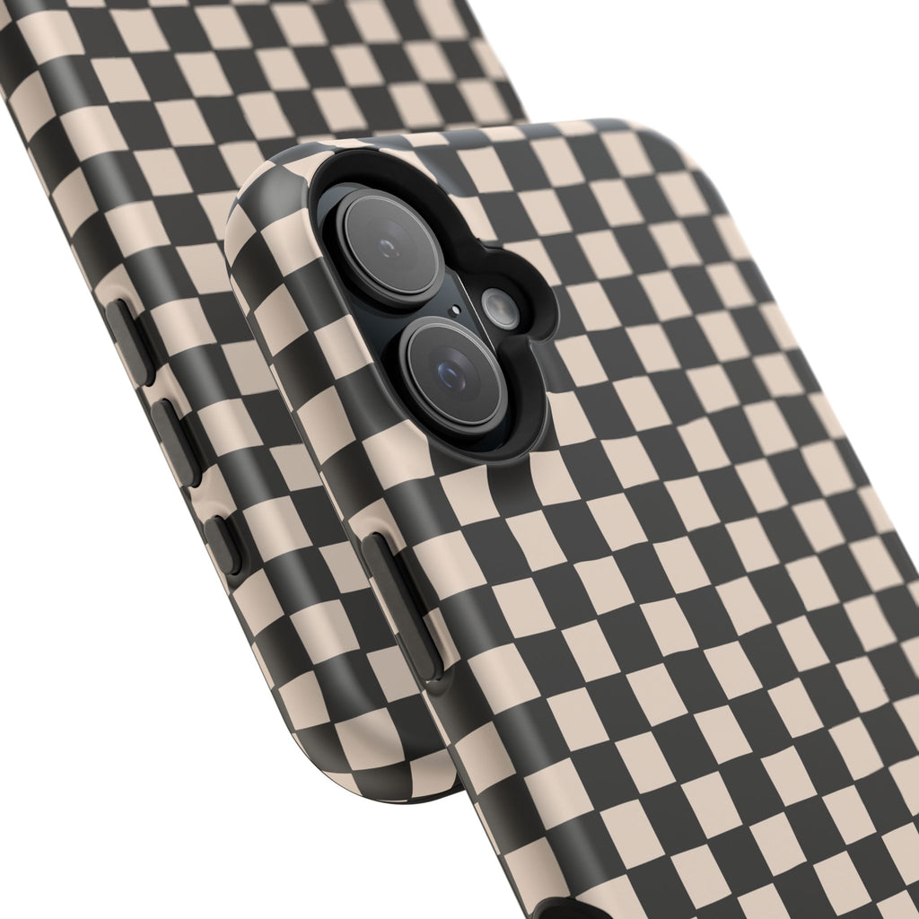 Checkerboard Impact-Resistant Case