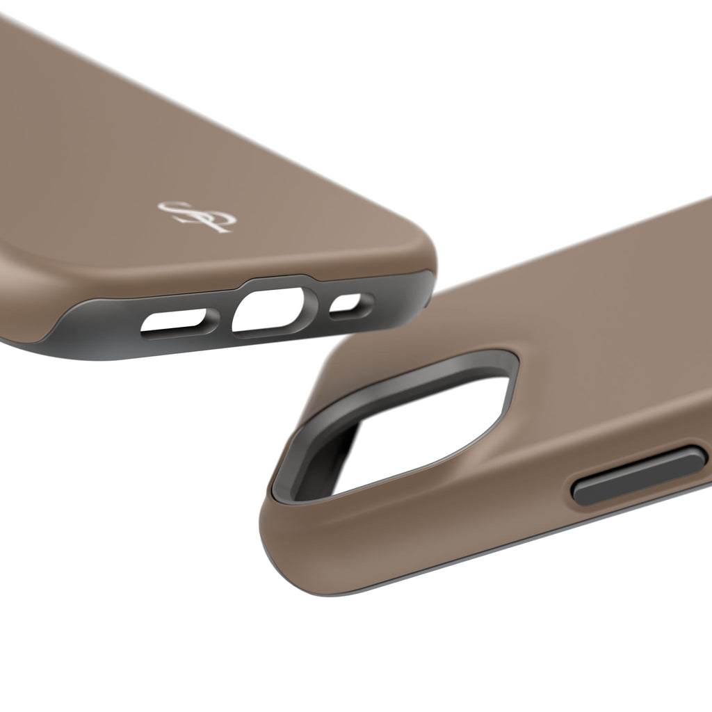 Brown Magnetic Tough Case