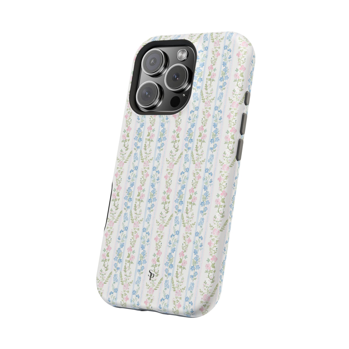 Pastel Floral Pattern Magnetic Tough Case