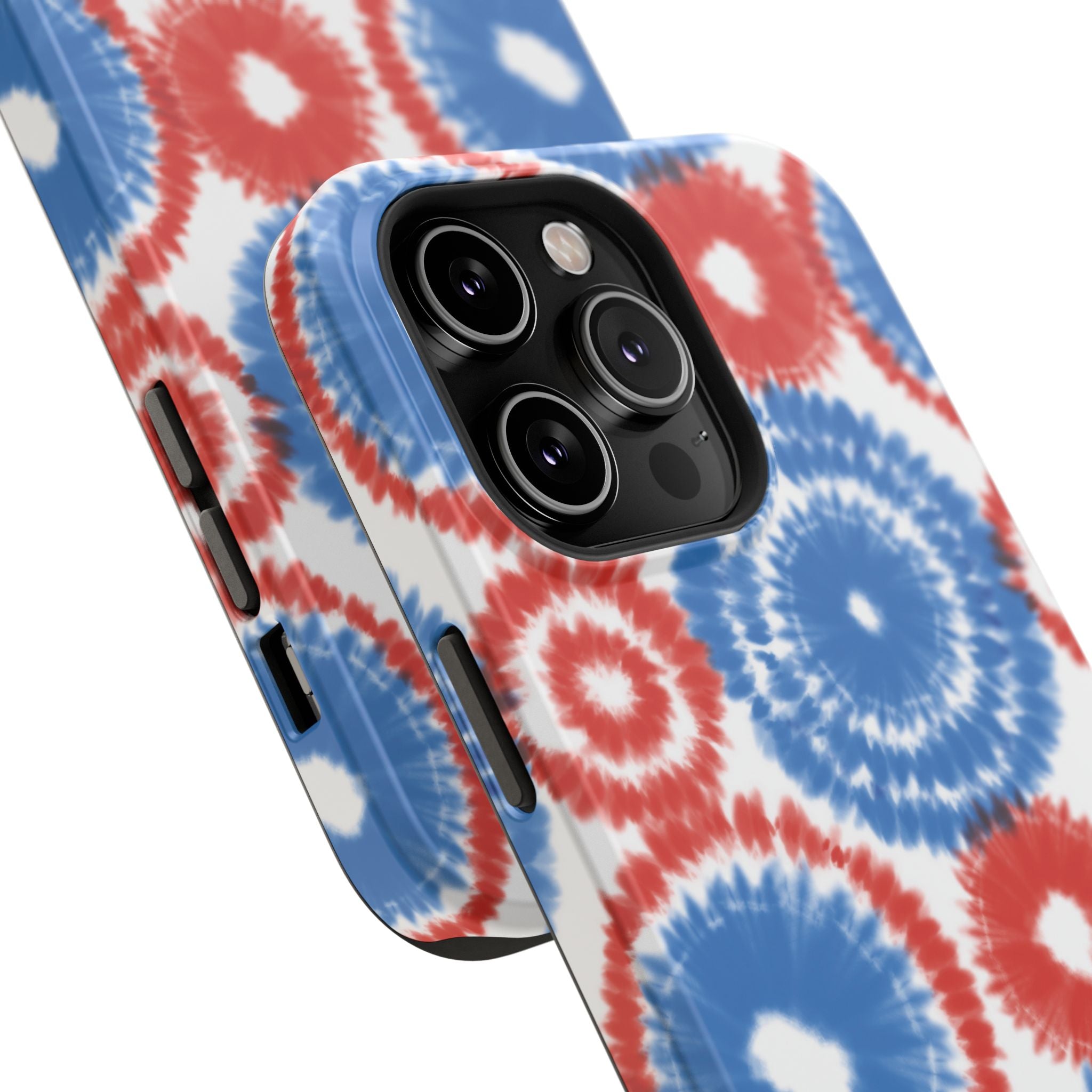 Patriotic Tie Dye Impact Resistant Phone Case