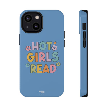 Hot Girls Read Impact-Resistant Phone Case - Design for Book Lovers