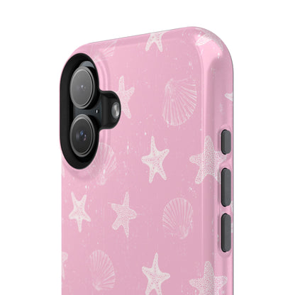 Pink Coastal Impact-Resistant Phone Case