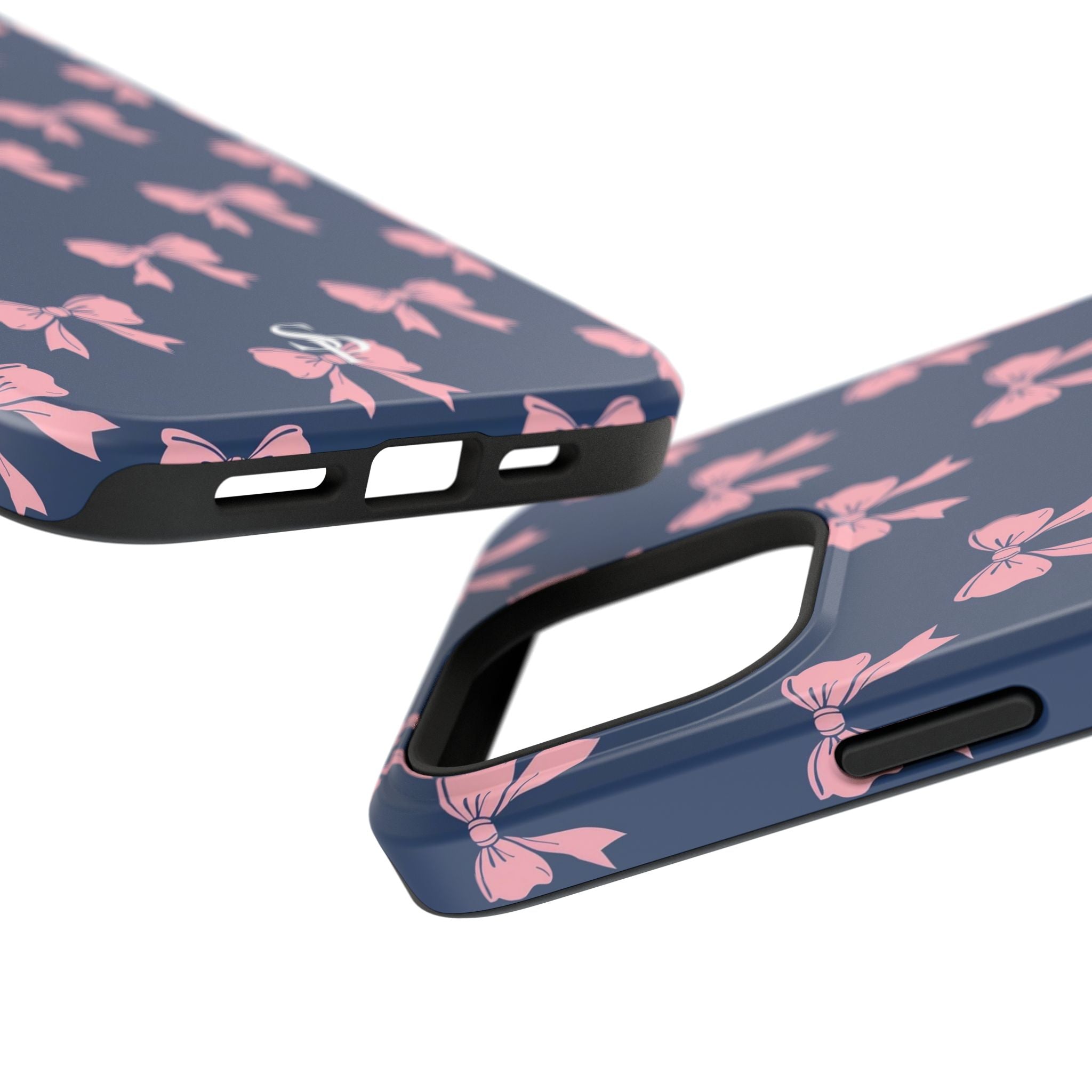 Chic Bow Impact-Resistant Phone Case