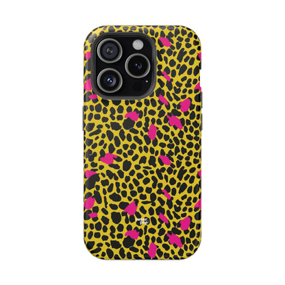 Leopard Print Impact-Resistant Phone Case