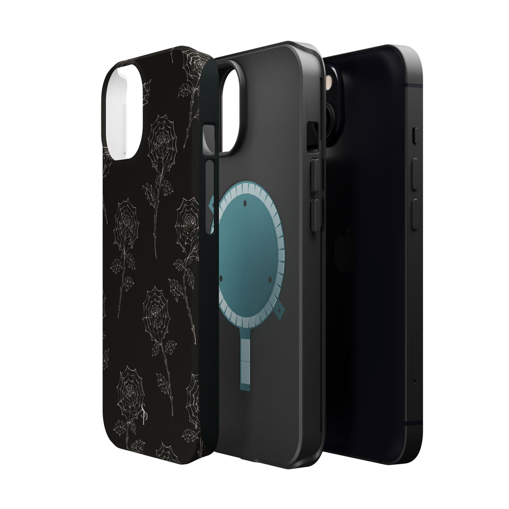 Web of Roses Magnetic Impact-Resistant Phone Case
