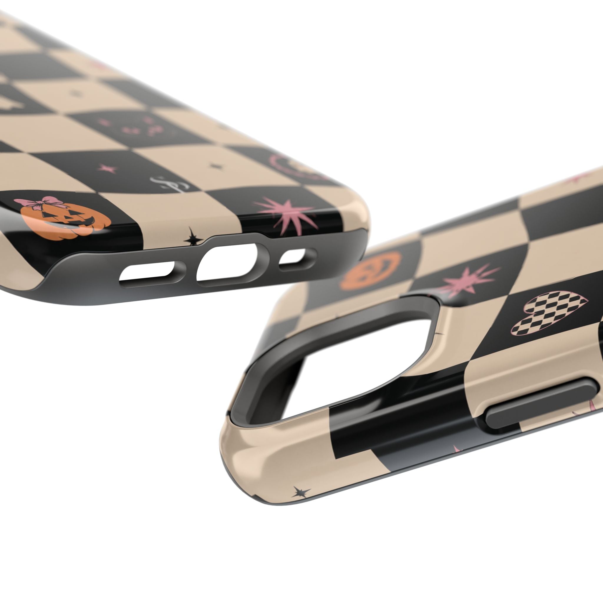 Halloween Checkerboard Magnetic Phone Case
