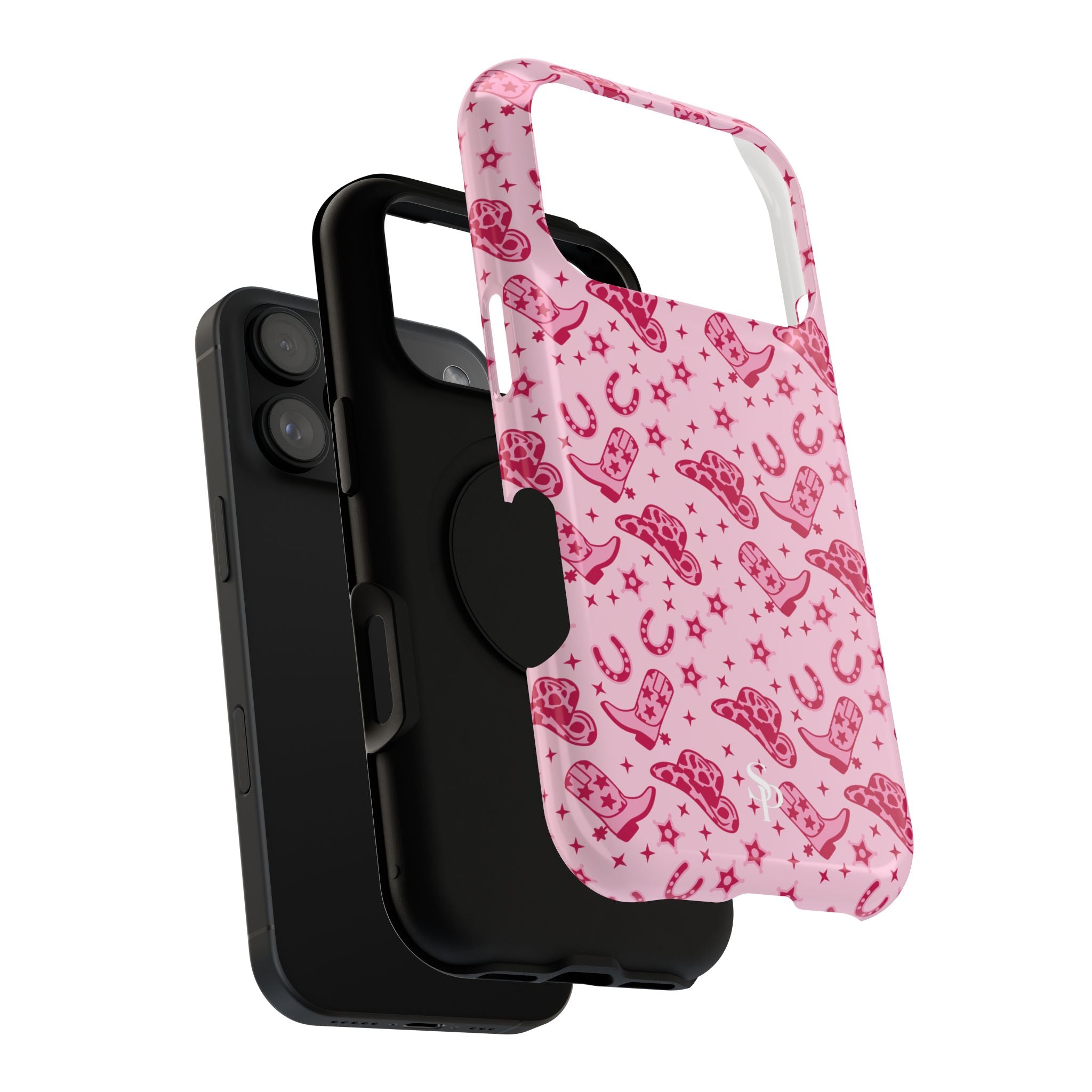 Pink Cowgirl Impact-Resistant Case