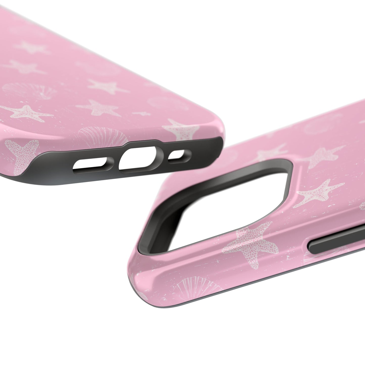 Pink Coastal Impact-Resistant Phone Case