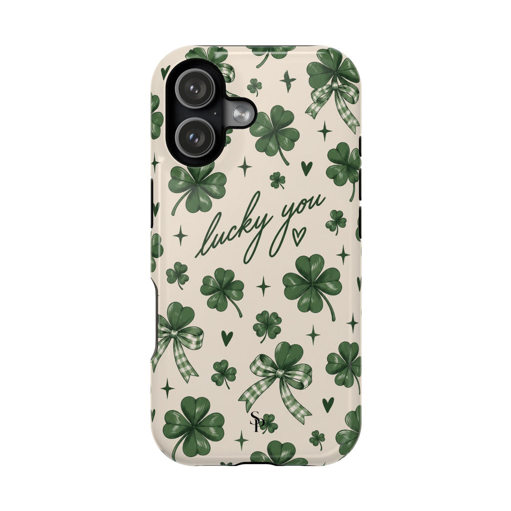 Lucky You Clover Magnetic Impact Phone Case