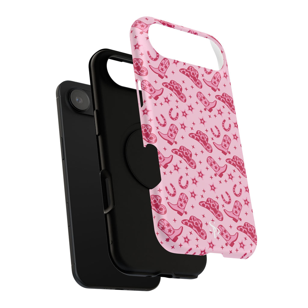 Pink Cowgirl Impact-Resistant Case