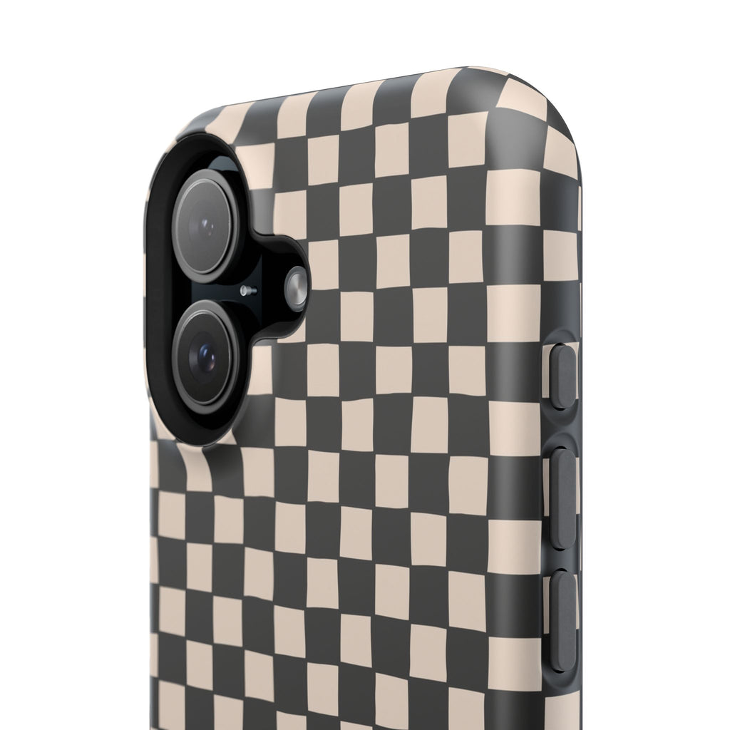 Checkerboard Impact-Resistant Case