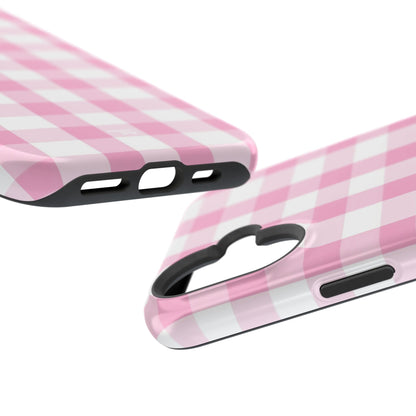 Pink Gingham Phone Case