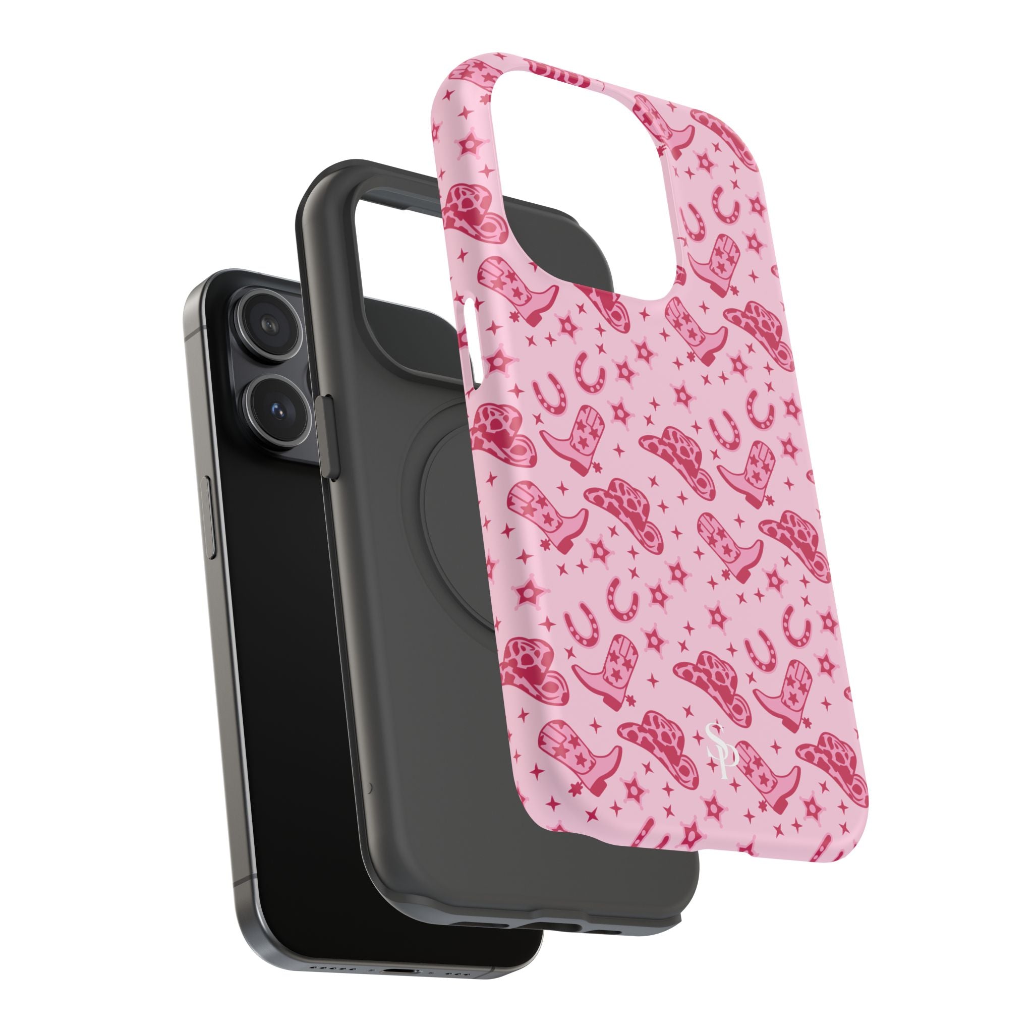 Pink Cowgirl Impact-Resistant Case