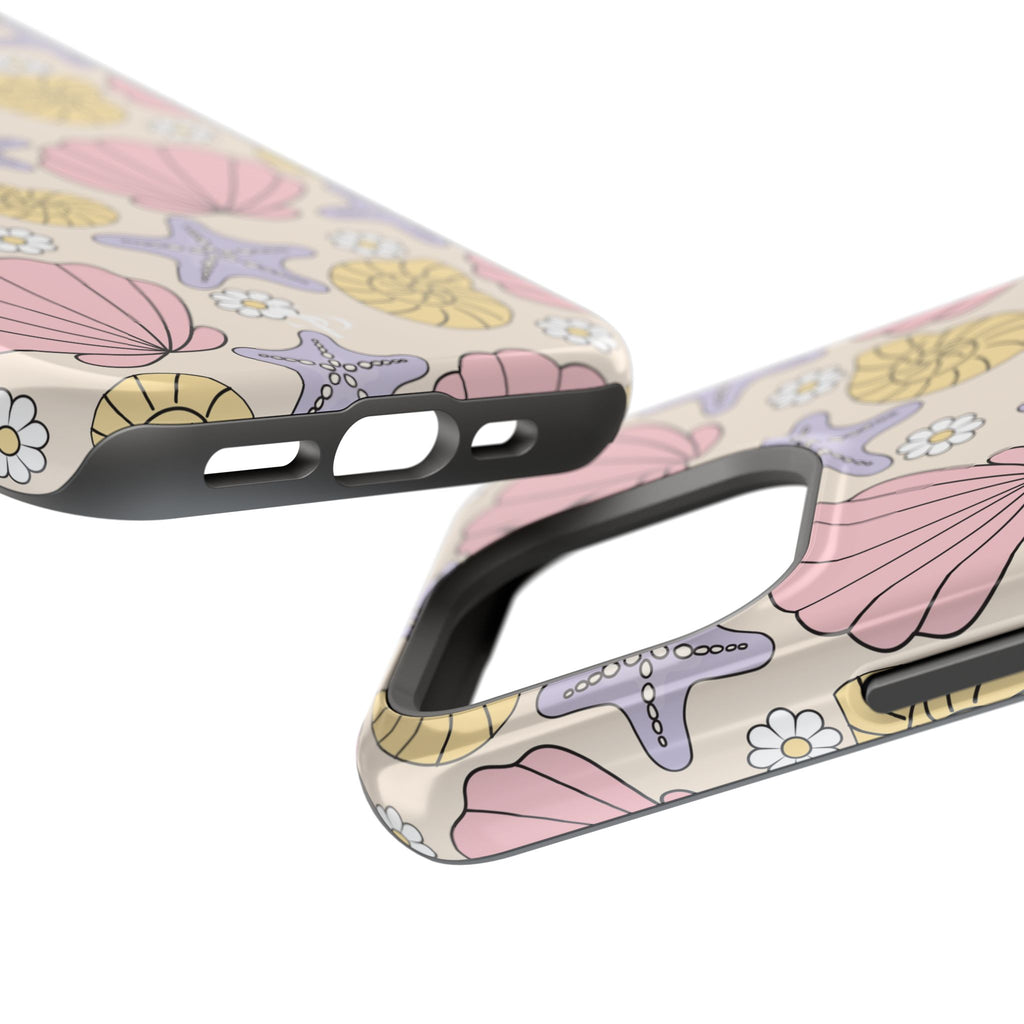Coastal Shells Impact-Resistant Phone Case