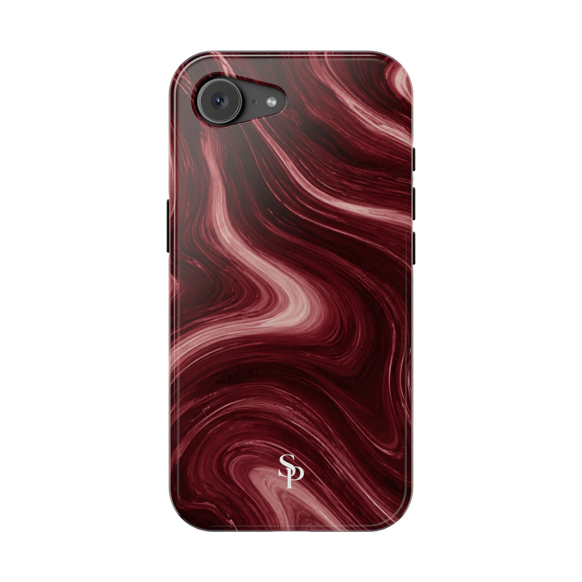 Burgundy Marble Magnetic Phone Case