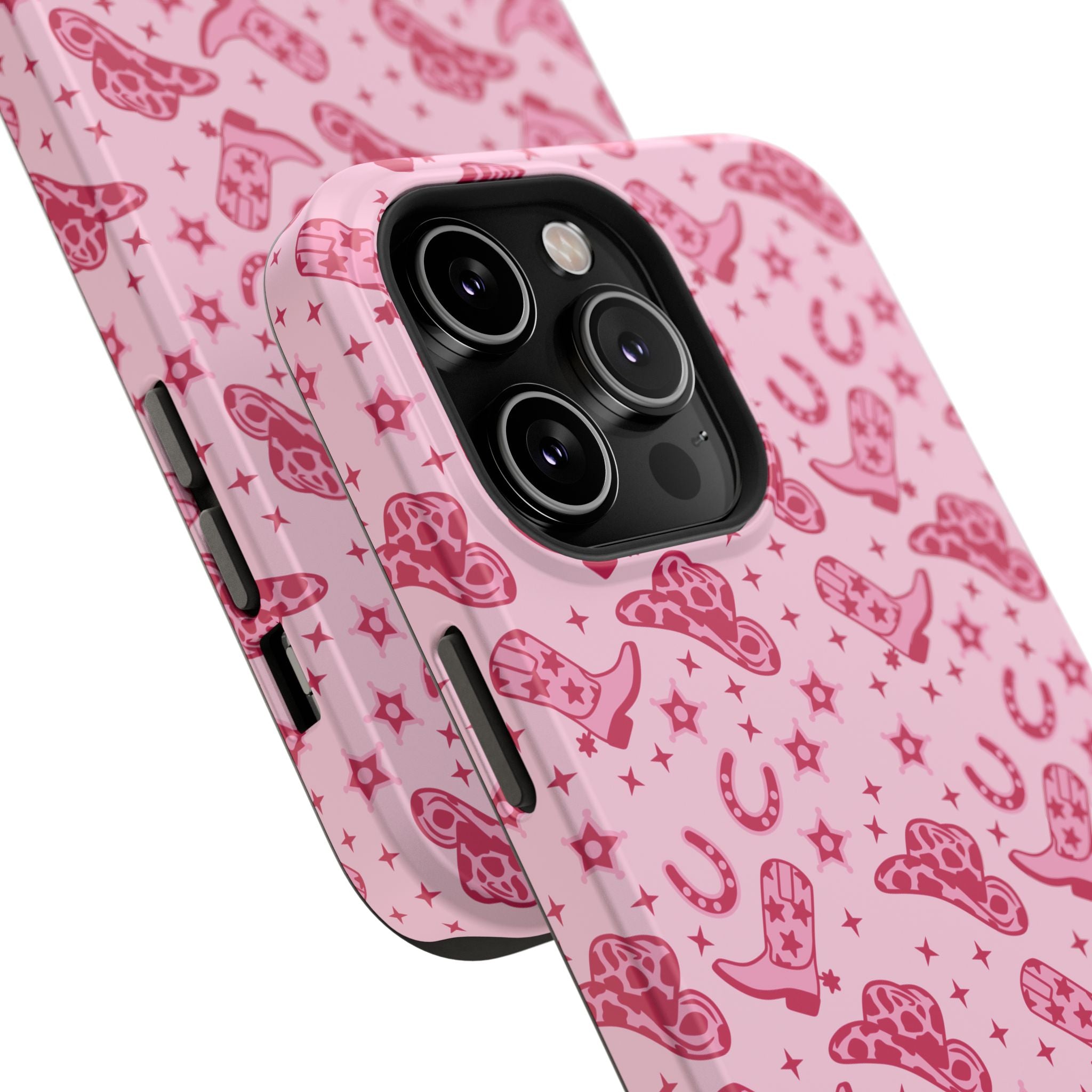 Pink Cowgirl Impact-Resistant Case