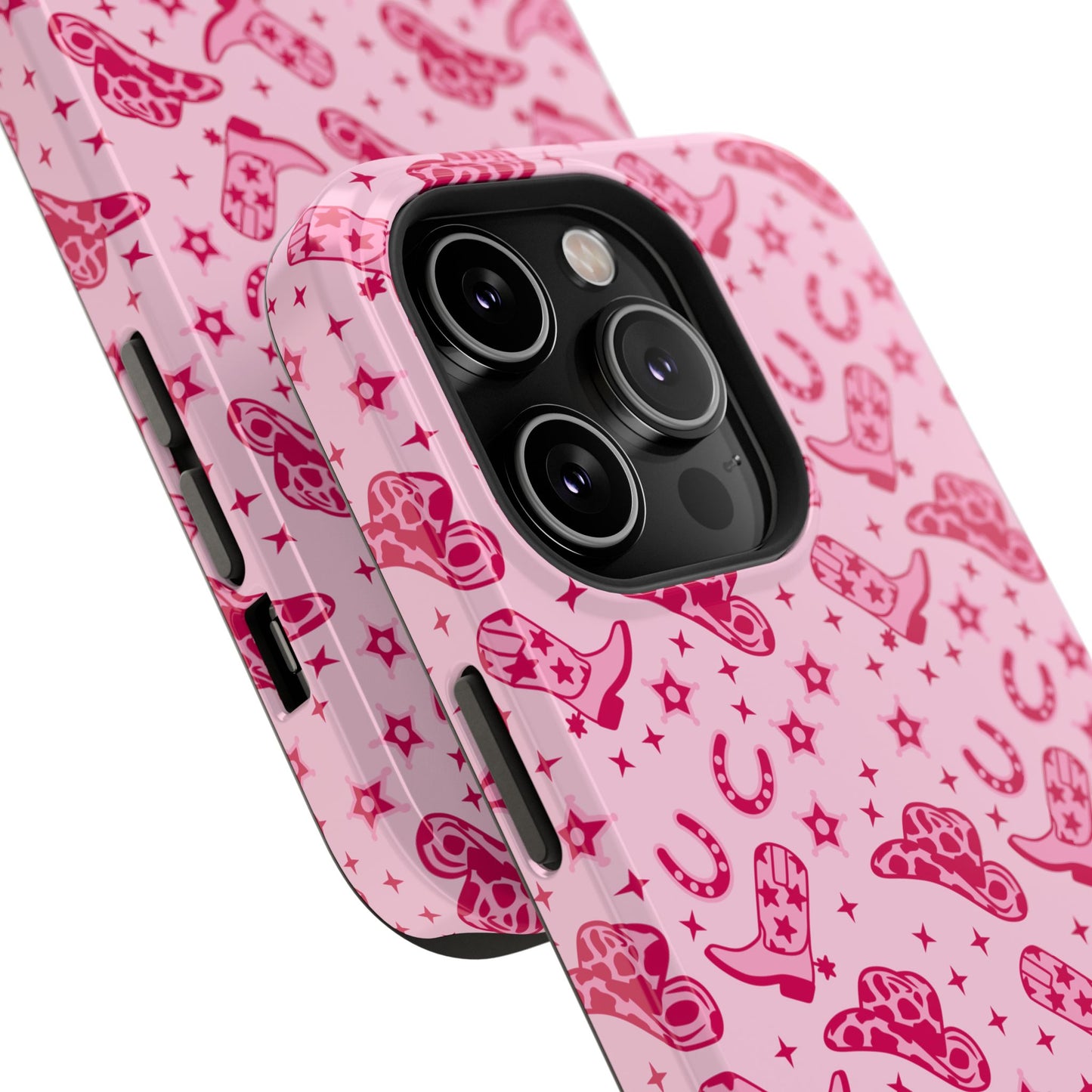 Pink Cowgirl Impact-Resistant Case