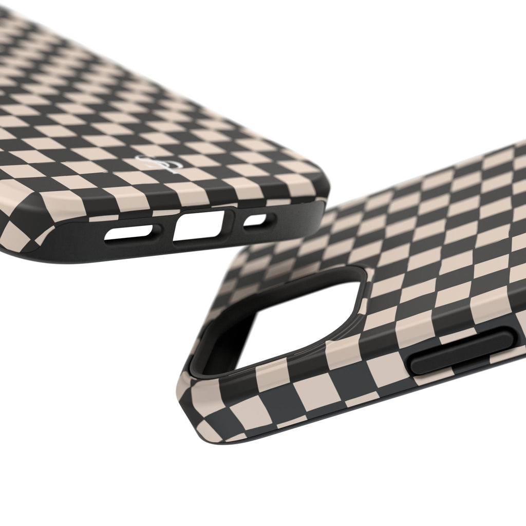 Checkerboard Impact-Resistant Case