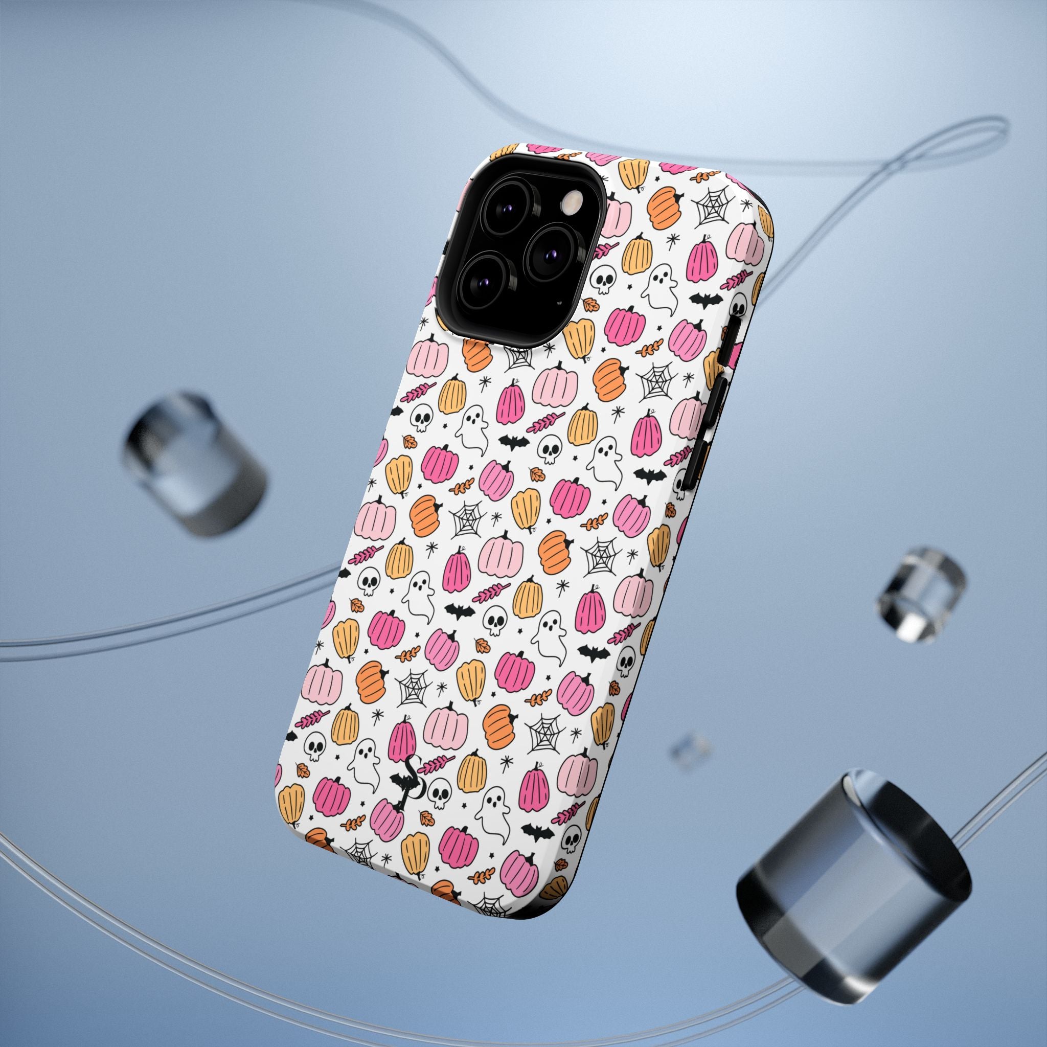 Pink Halloween Impact-Resistant Cases