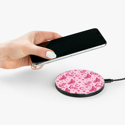 Pink Cowgirl Wireless Charger - Sugar Pop Cases