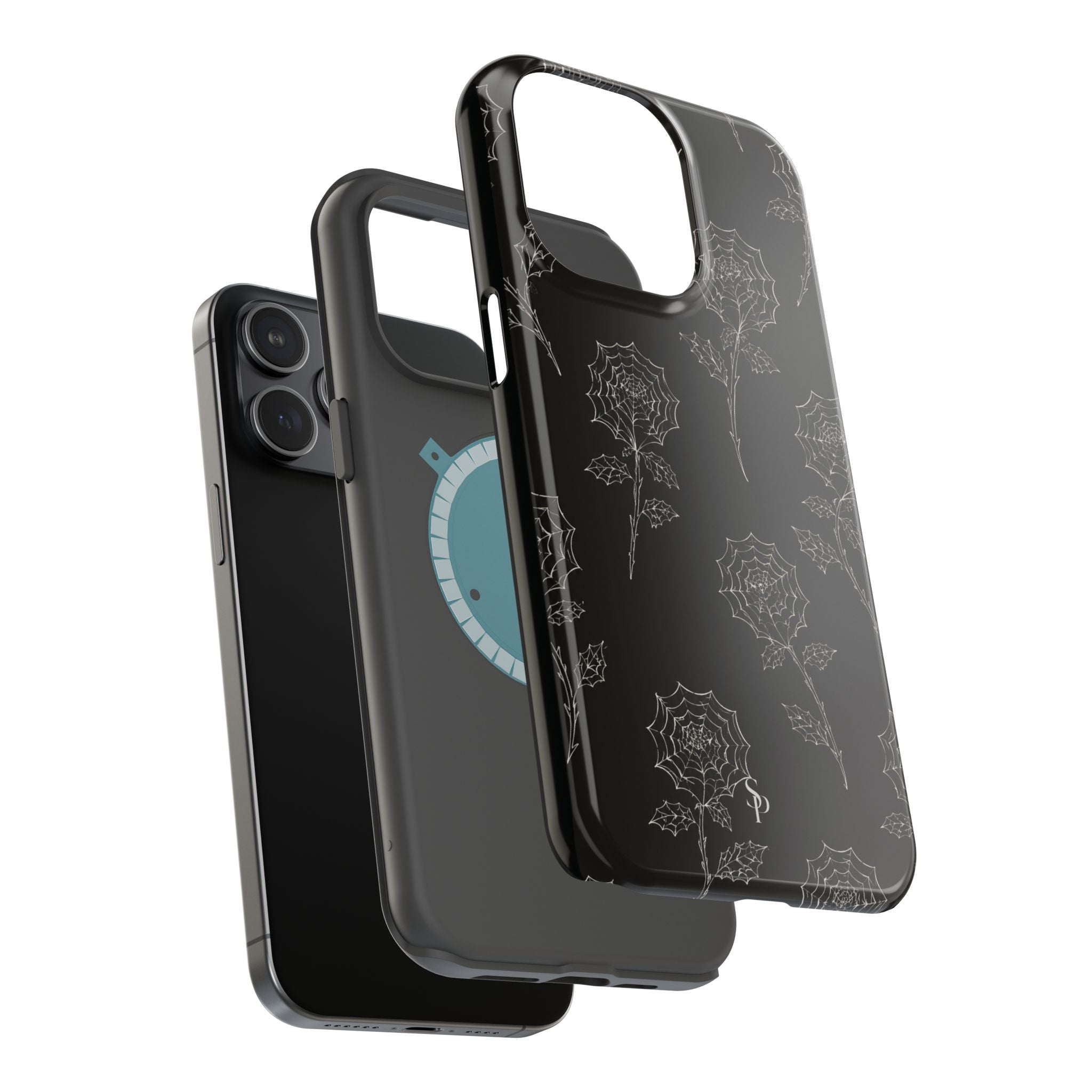 Web of Roses Magnetic Impact-Resistant Phone Case