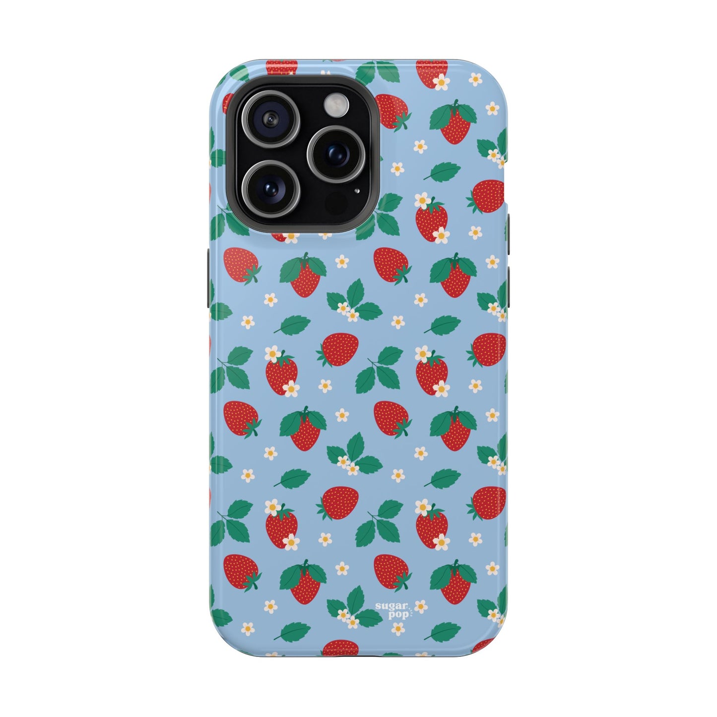 Strawberry Impact-Resistant Cases