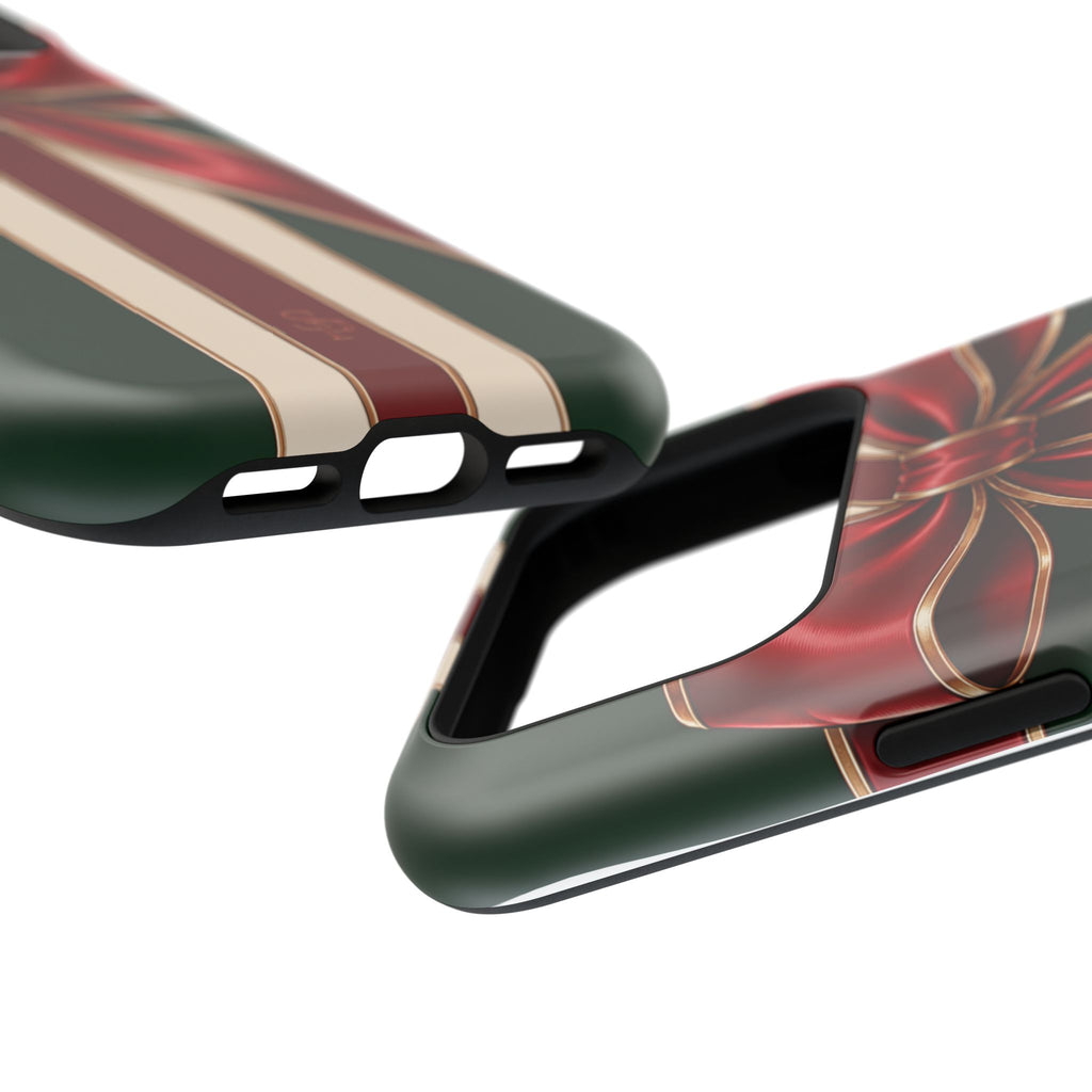 Christmas Gift Bow Magnetic Phone Case