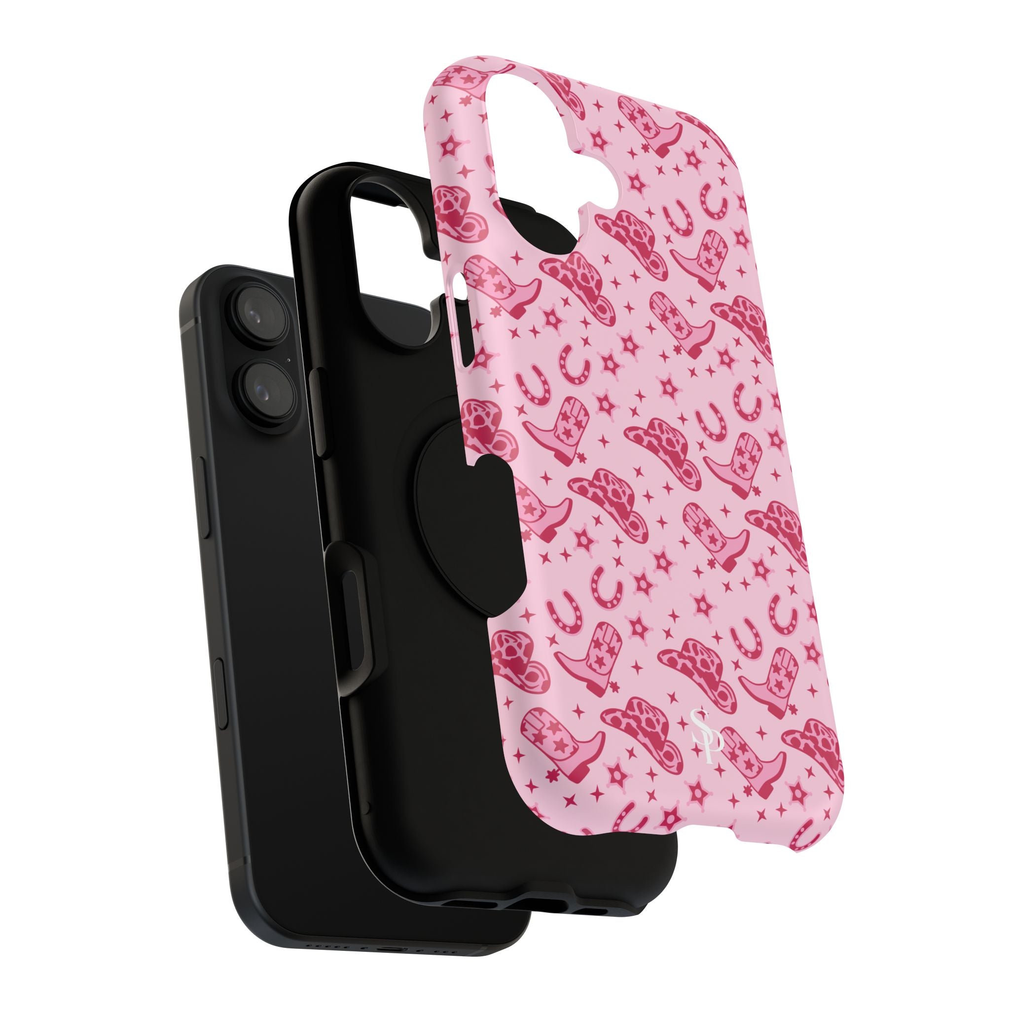 Pink Cowgirl Impact-Resistant Case