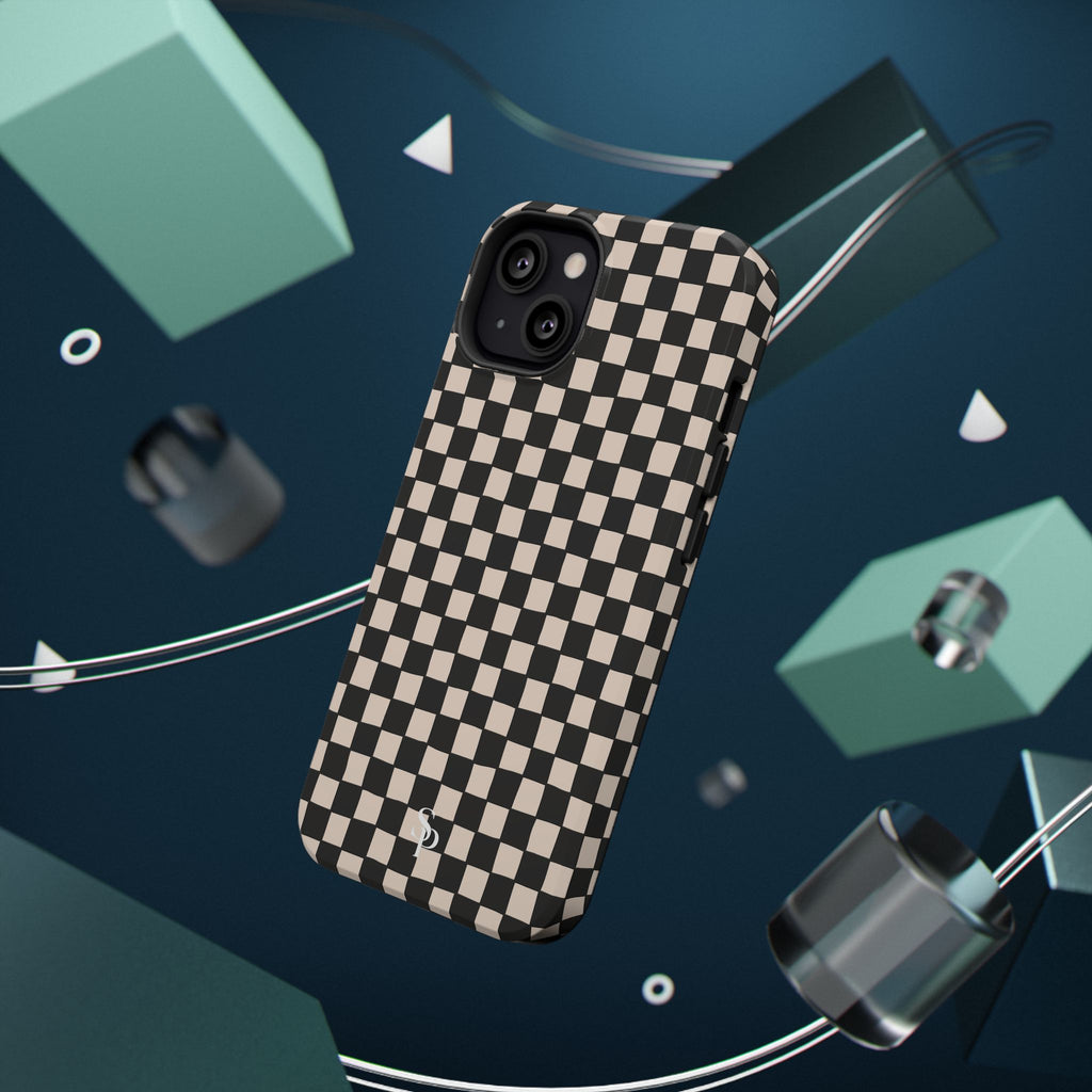 Checkerboard Impact-Resistant Case