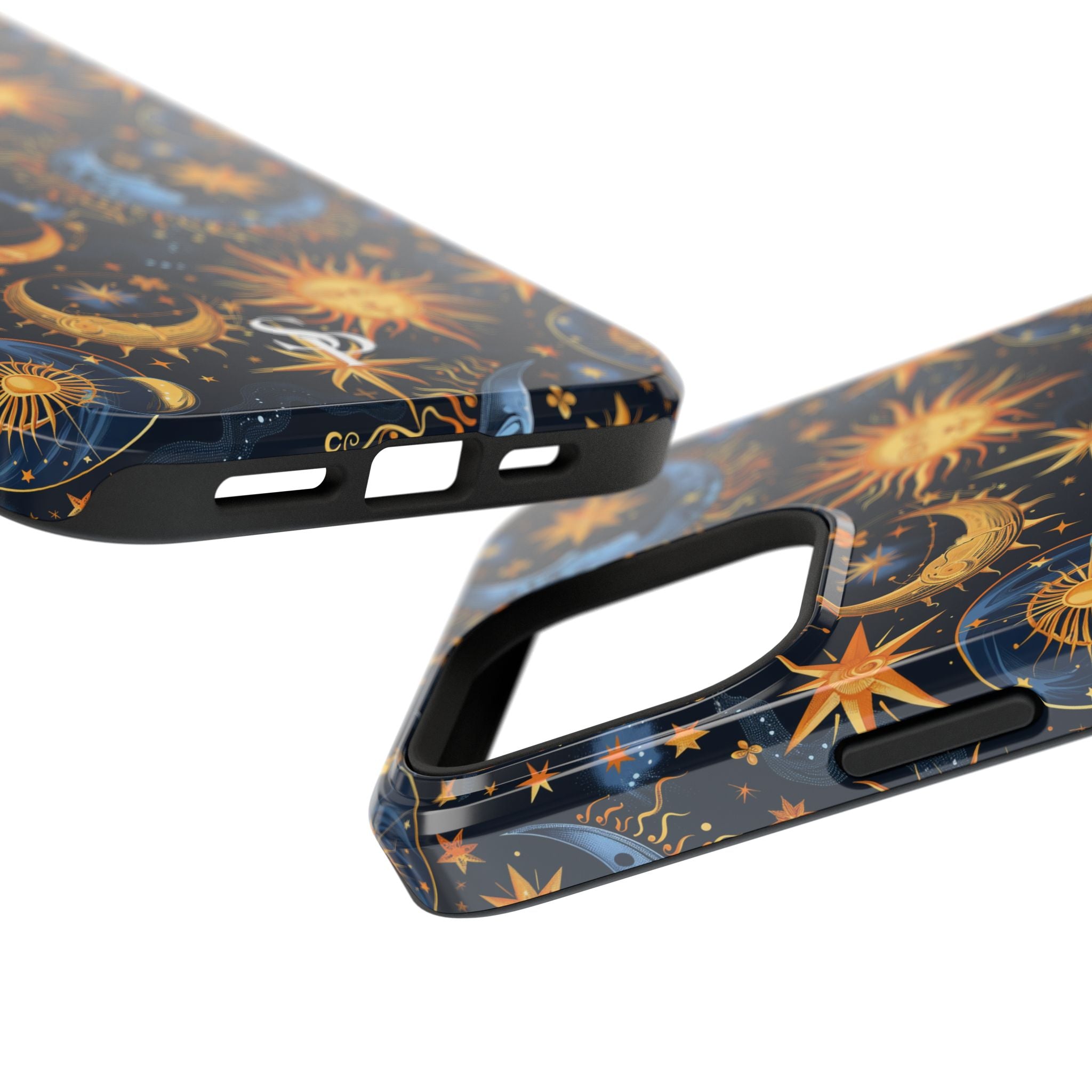 Celestial Sun and Moon Impact-Resistant Phone Case